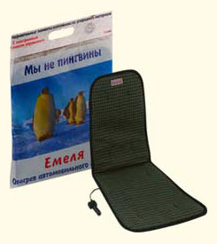 Обогрев сидений - накидка Емеля-3 с регулятором ― Аккордавто - авто сигнализации, тонирование, авто звук